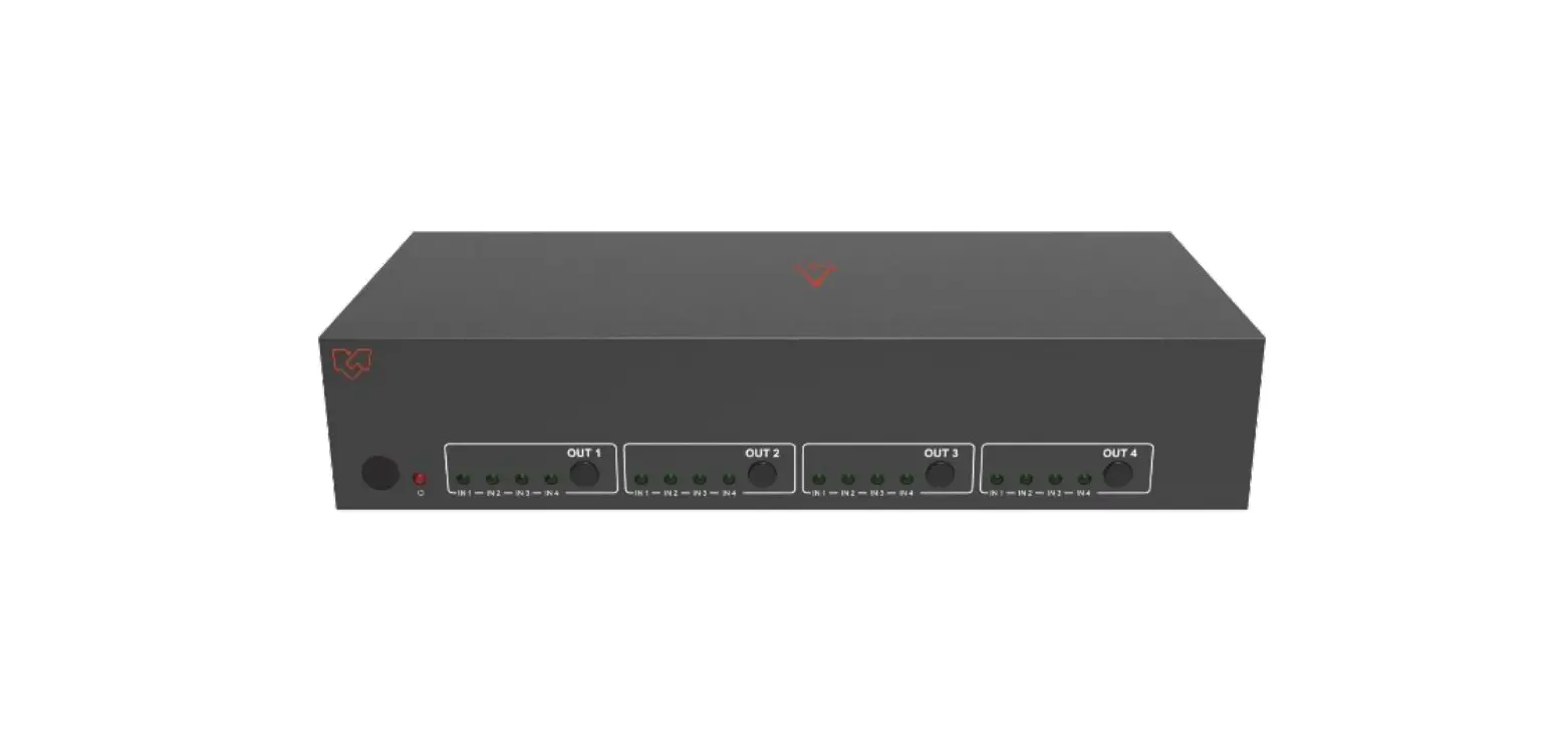 Vigillink Vlmx-0404e 4x4 Hdmi 2.0 Matrix With Output 4k To 1080p Downscaling And Display Control User Manual