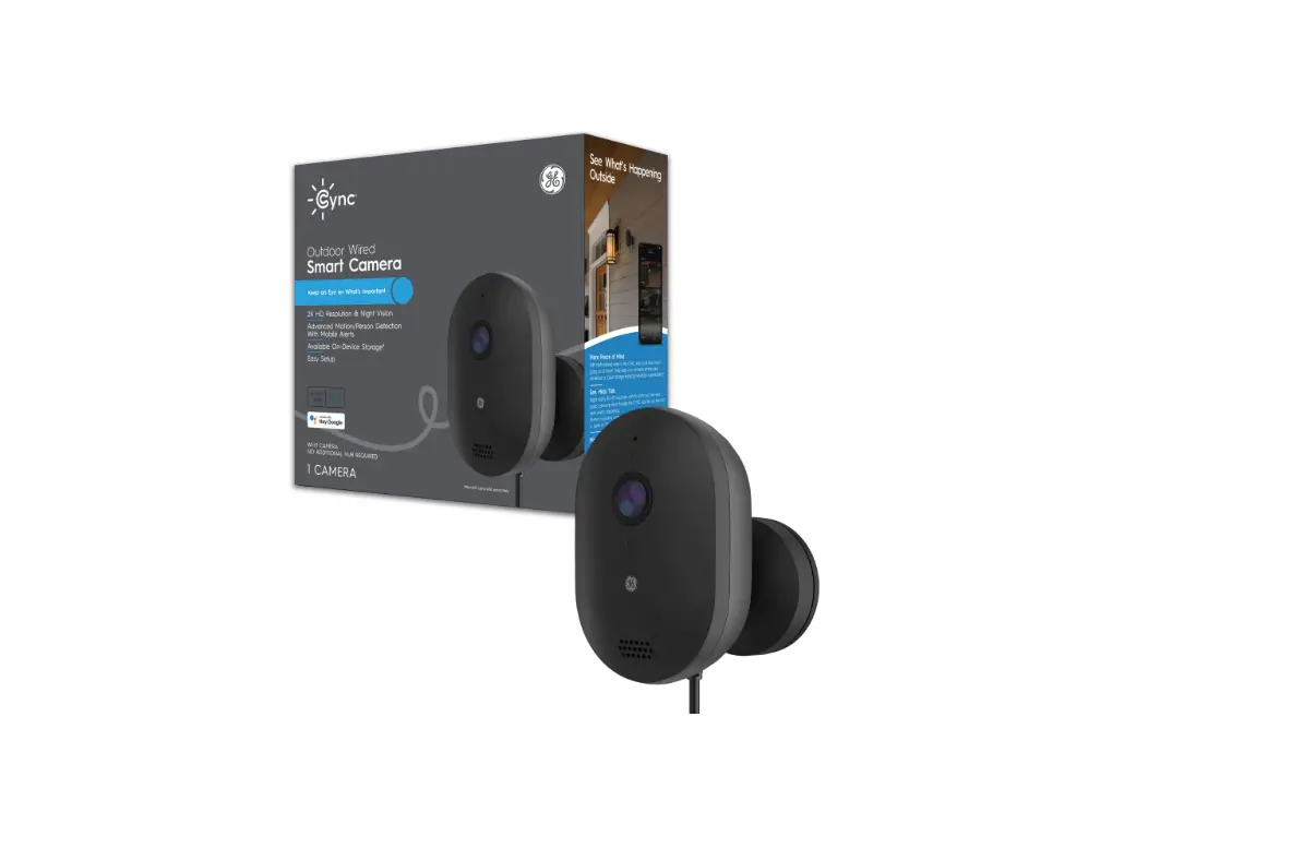 Ge Cync Outdoor Wired Smart Camera Installation Guide