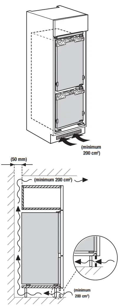 JENNAIR JBBFX24NHX Bottom Mount Refrigerator - fig