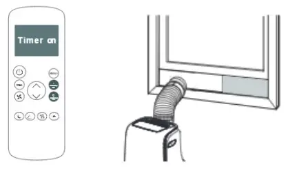 Toshiba Portable Air Conditioner RAC-PD1213CWRC- Quick and Easy Installation 1