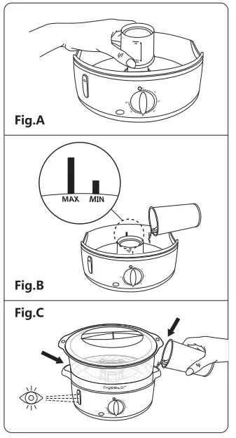 aigostar-300005KHM-Food-Steamer-fig2
