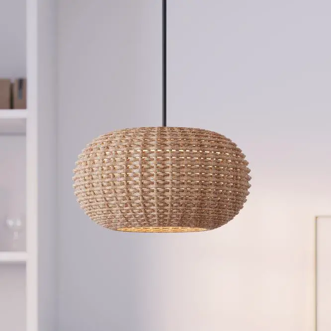 PARK HARBOR 479857 Biddeford Oiled Brown Pendant Single Light