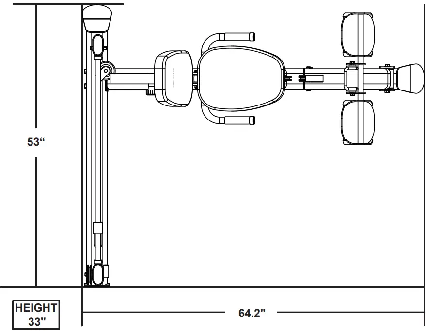 BODYCRAFT Elite V5 Home Gym Exercises Machine - fig 1