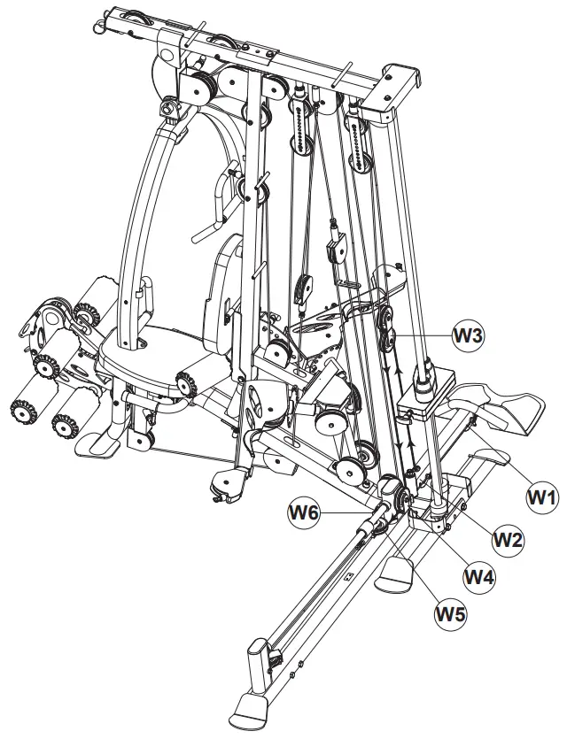 BODYCRAFT Elite V5 Home Gym Exercises Machine - fig 11