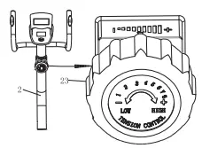 SUNNY-SF-RB4616S-Easy-Adjustable-Seat-Recumbent-Bike-fig-13