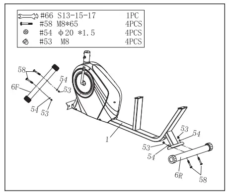 SUNNY-SF-RB4616S-Easy-Adjustable-Seat-Recumbent-Bike-fig-4