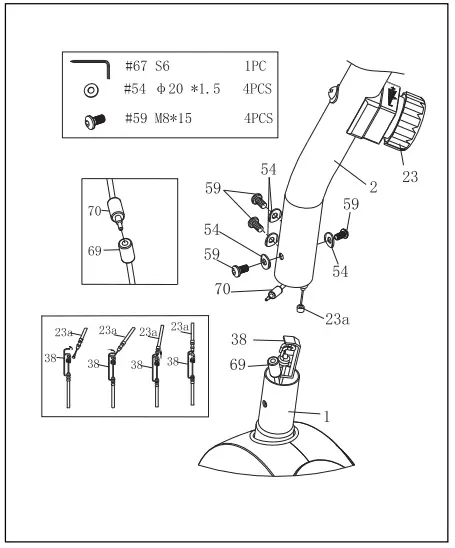 SUNNY-SF-RB4616S-Easy-Adjustable-Seat-Recumbent-Bike-fig-5