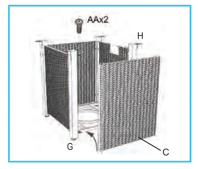 SereneLife SLFPS3 Propane Gas Fire Pit Table -FIGD