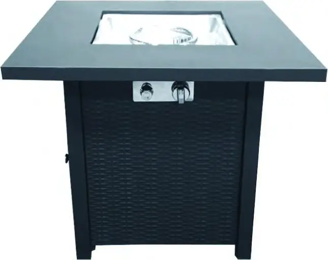 SereneLife SLFPS3 Propane Gas Fire Pit Table