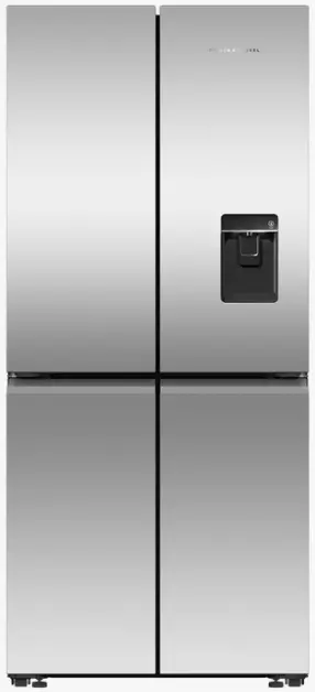 FISHER-PAYKE-RF500QNUX1-Freestanding-Quad-Door-Refrigerator-Freezer-79cm-498L-Ice-and-Water-product