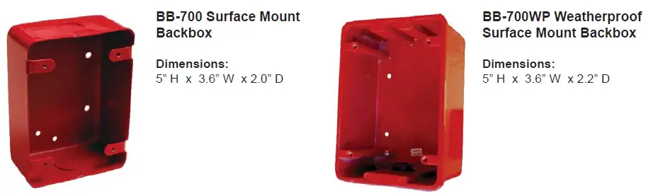 Mircom MS-700ID Series Alpha Intelligent Addressable Manual Stations 1