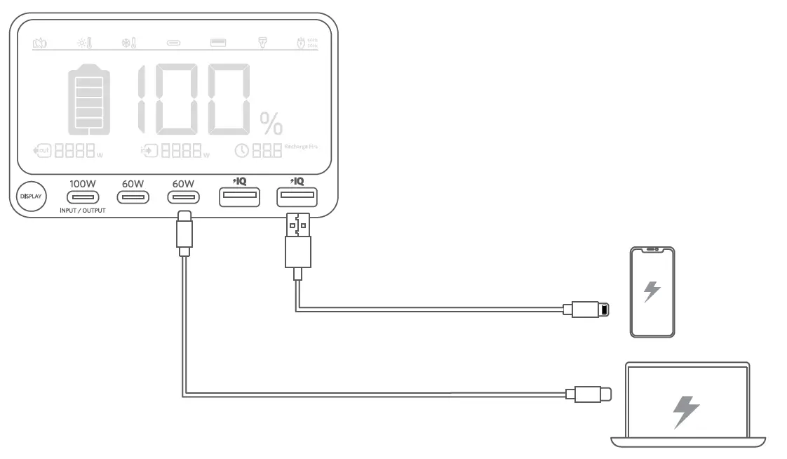 ANKER A1760111-F0 555 Portable Power Station 7