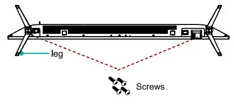 Westinghouse Roku TV - screwdriver