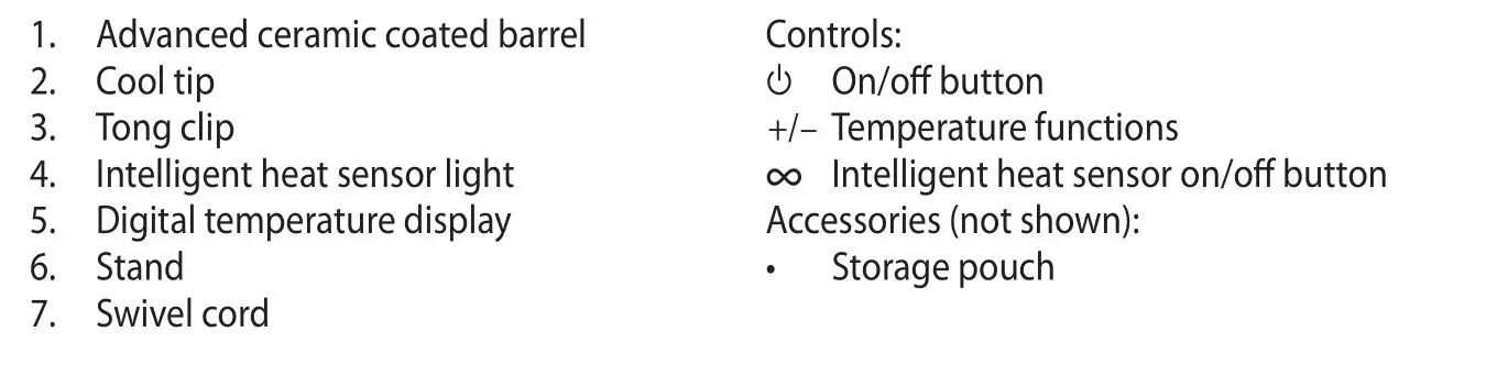REMINGTON Advanced Coconut Therapy 32mm Tong CI8648 - PARTS