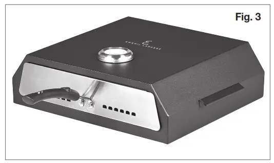 EMERIL LAGASSE Pizza Grill Owner's - Using the Pizza Stone 2