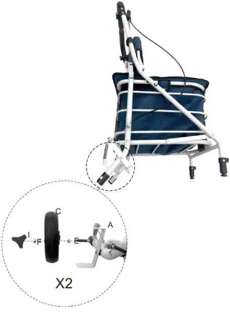 Kmart 42974024 Shopping Trolley - STEP 2