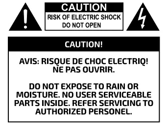 Caution Risk of Shock