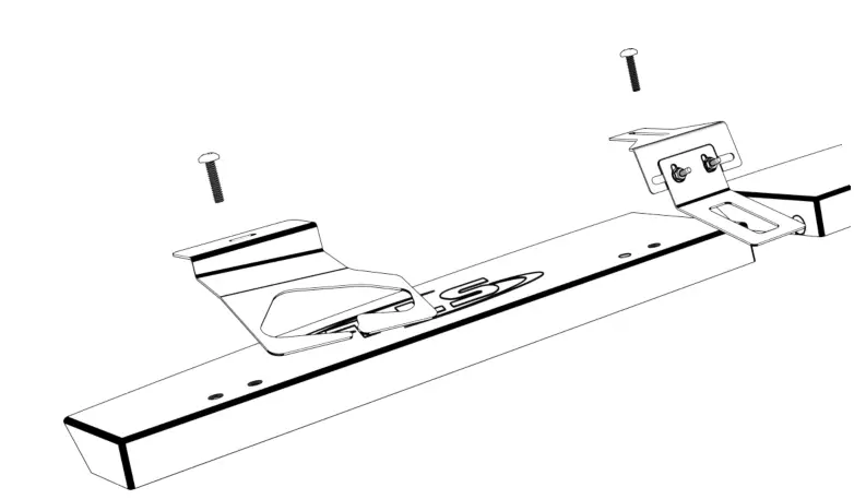 STL RAPTOR Visor Light Bar- Light Bar Base