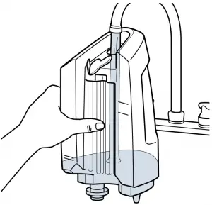 Filling-Bissell-2459-Solution-Tank