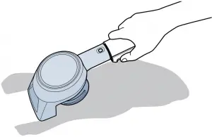 Cleaning-Bissell-2459-with-Stain-Trapper-Tool