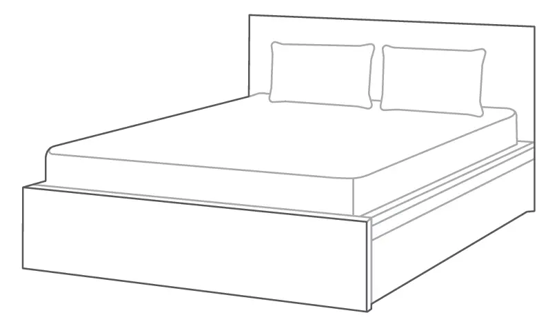 MALM BEDFRAME