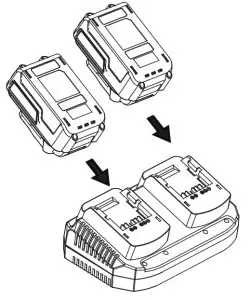 PERUN AL C20D 20V Charger-OPERATION