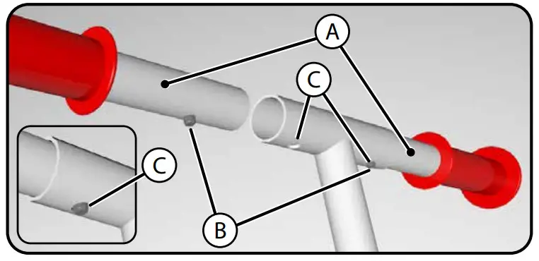 HUFFY LED Scooter -- Grip