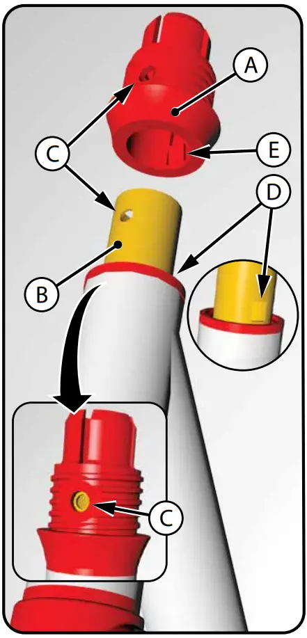 HUFFY LED Scooter -- STEPS