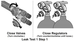 Harbor Freight OLSEN Medium Duty Oxygen Acetylene Welding Kit - Setup