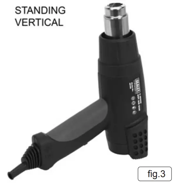 SEALEYH HS100 Hot Air Gun 1800W - fig.3