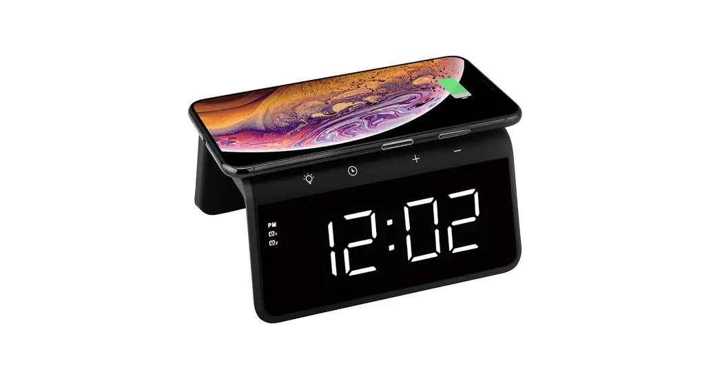 Rewyre Sy-w0258 Alarm Clock Night Light Wireless Charger User Manual