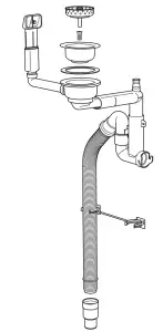 IKEA LILLVIKEN Water Trap Strainer