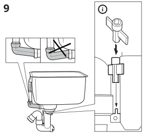 IKEA LILLVIKEN Water Trap Strainer - figure 8