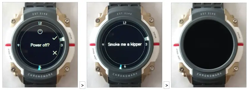 THE WAND COMPANY LPV6 Chronomark Smartwatch FIg 2