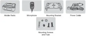 QYT KT 9900 25W Waterproof Mini Car Two Way Radio - figure 1