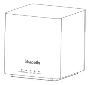 BAIcells ER2820 Gigabit Dual Band WiFi6 Router - Indicator