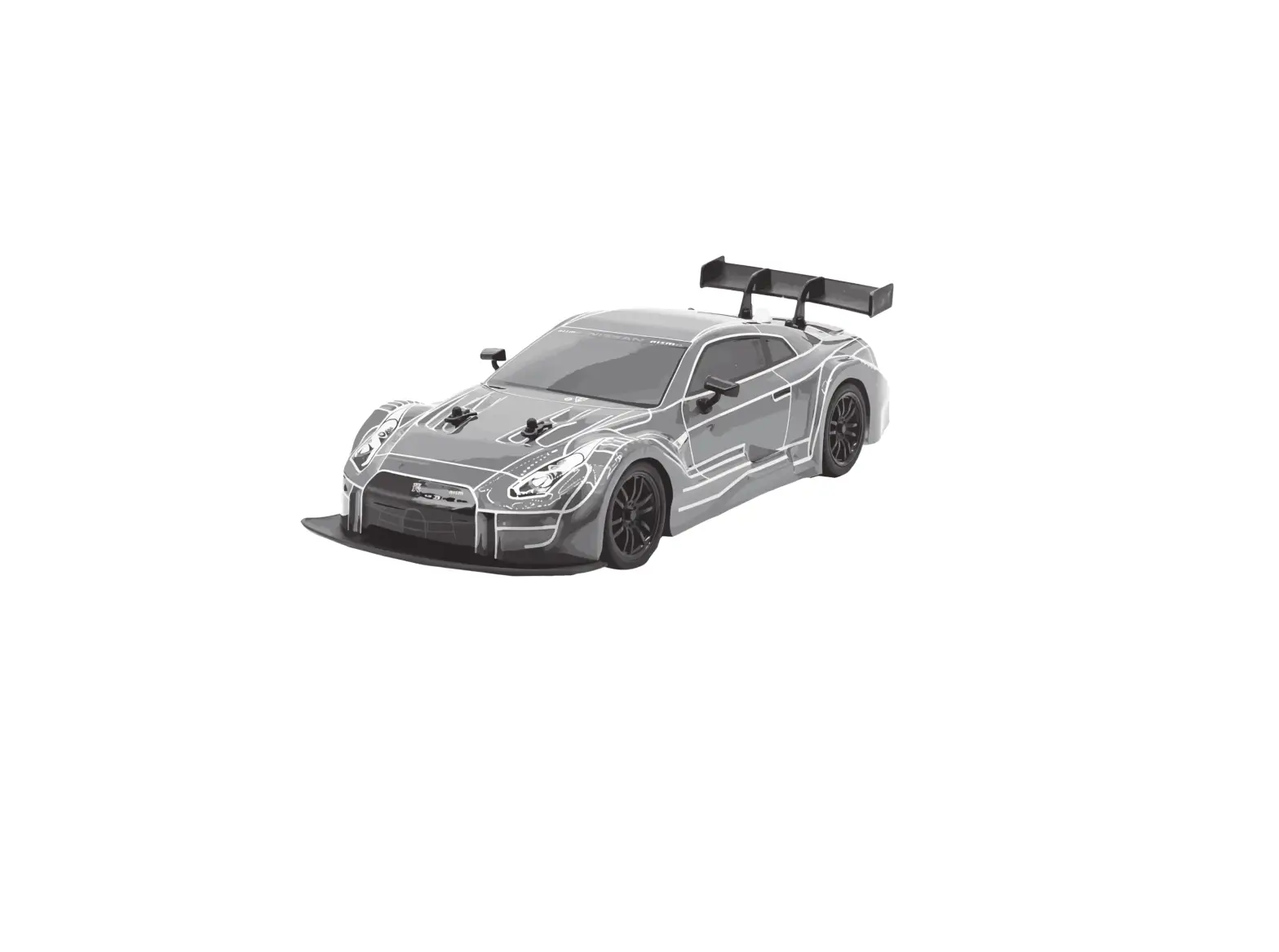 Hyper Toy 98998 Nissan Gtr Remote Control Toy Vehicle Instruction Manual