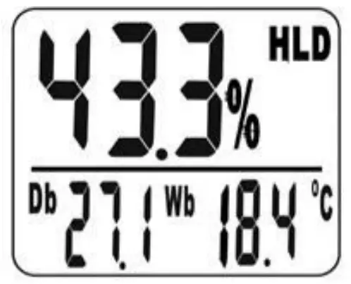 TRIPLETT RHT32 Digital Psychrometer - fig 3