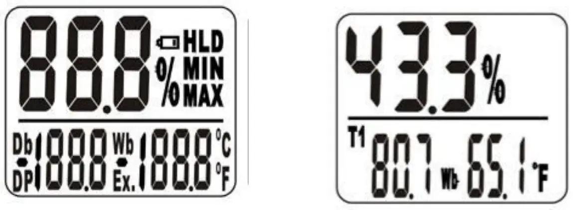 TRIPLETT RHT32 Digital Psychrometer - fig 4
