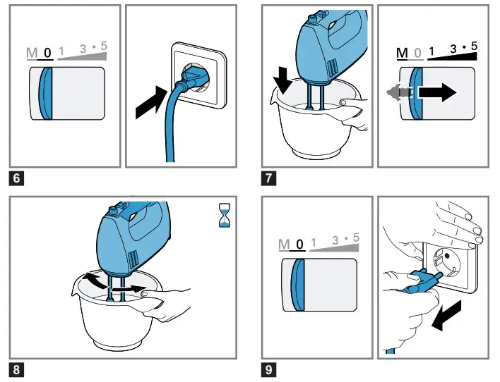 BOSCH MFQ36300GB Hand Mixer ErgoMixx- Overview 3