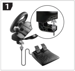 logitech 001670 Driving Force GT Wheel - figure 1