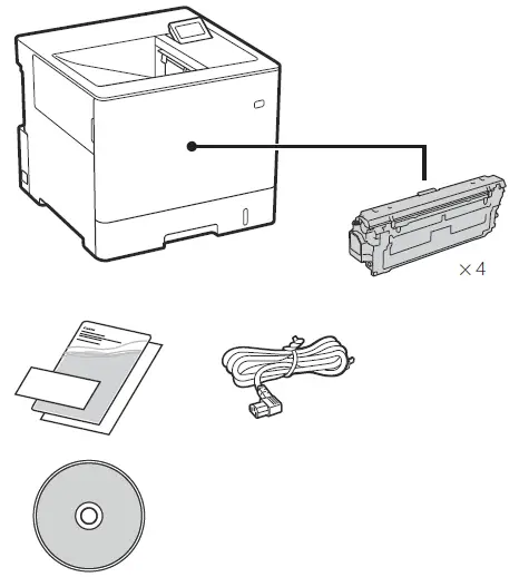 Canon LBP722CDW I-Sensys Printer fig 2
