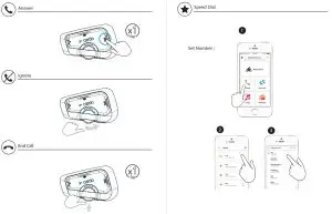 cardo Freecom 4x Communication System Single Pack - Playlay