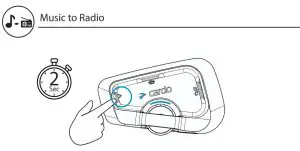 cardo Freecom 4x Communication System Single Pack - PvMusic to