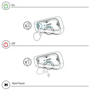 cardo Freecom 4x Communication System Single Pack - SSyst