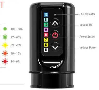 darKLab 800479 PowerBolt Tattoo Machine FIG 3