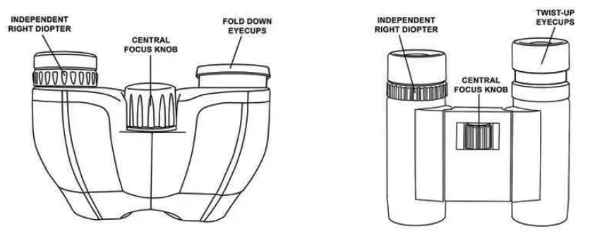 CARSON JD-025 10x25 Scout Plus Compact Binoculars-2