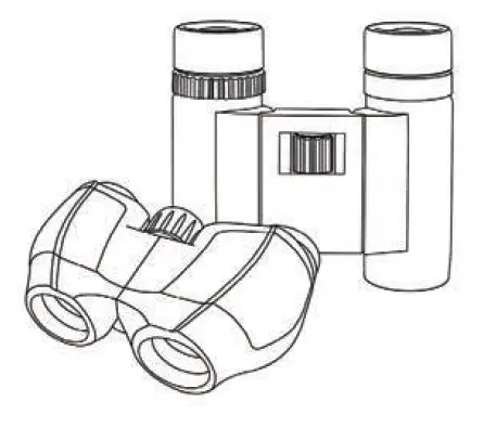 CARSON JD-025 10x25 Scout Plus Compact Binoculars