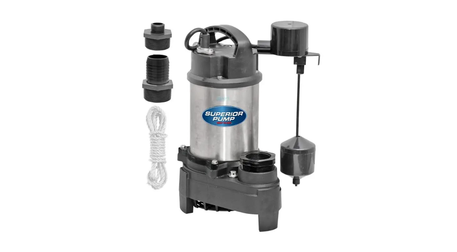 Superior Pump 92588/92589 Submersible Sump Pumps User Manual Superior Pump 92588/92589 Submersible Sump Pumps User Manual