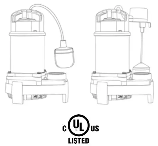 UPERIOR PUMP Submersible Sump Pumps -Submersible Sump
